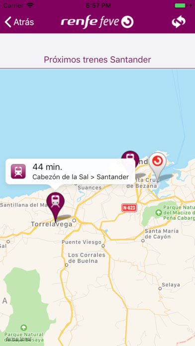 Horarios Renfe Feve Screenshot