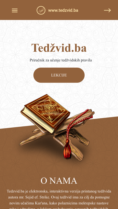 Tedzvid.ba Screenshot