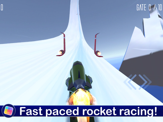 Rocket Ski Racing - GameClub iPad app afbeelding 1