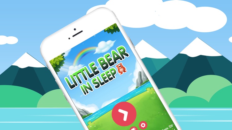 Little bear in sleep