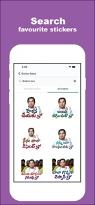 Sticker Babai: Telugu Stickers screenshot #3 for iPhone