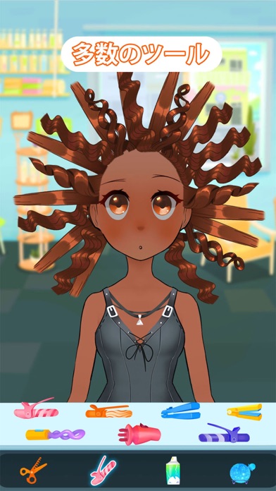 ヘアサロン メイクアップ ゲーム Iphoneアプリ Applion ヘアサロン メイクアップ ゲーム Iphoneアプリ Applion