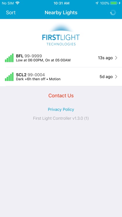 Solar Light Control