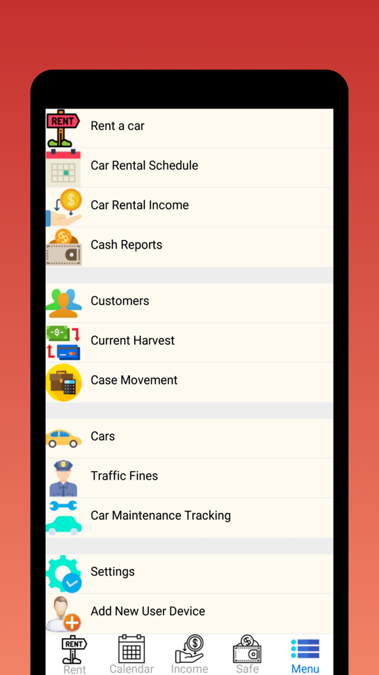 Rent a Car Manager - 4.1.2 - (iOS)
