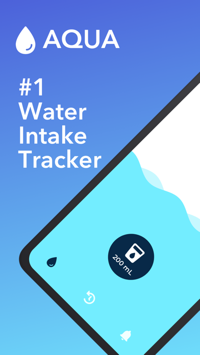 Aqua: Water Reminder & Trackerのおすすめ画像1