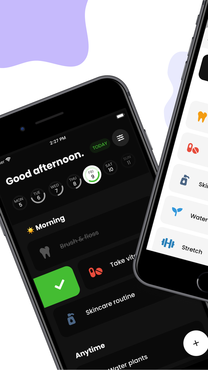 Daily Habits Tasks and Goals