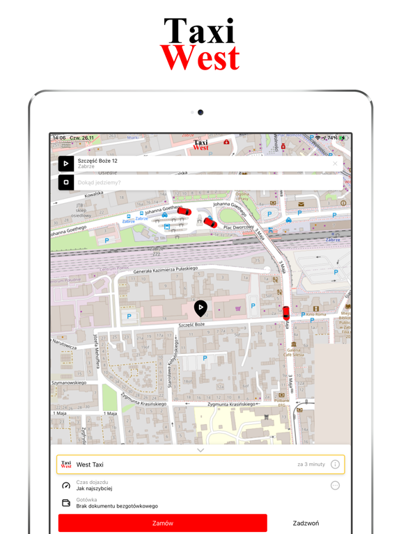 Screenshot #5 pour West Taxi Zabrze i Ruda Śląska