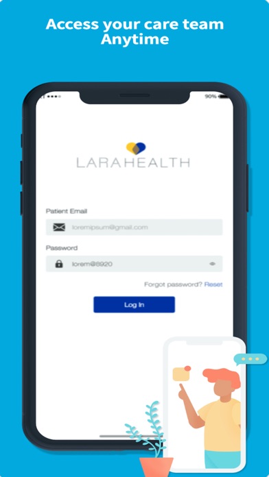 Lara Health for Patients Screenshot