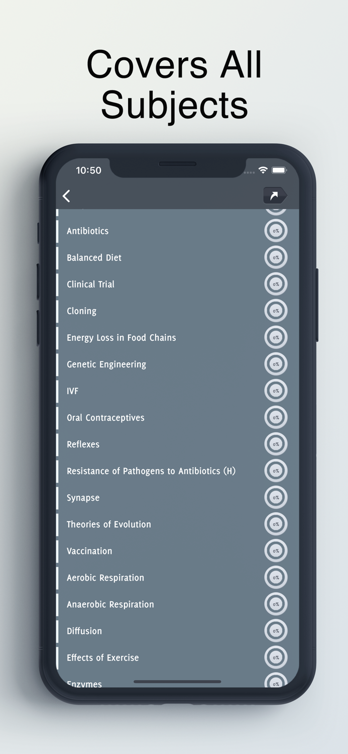Biology Key Cards GCSE