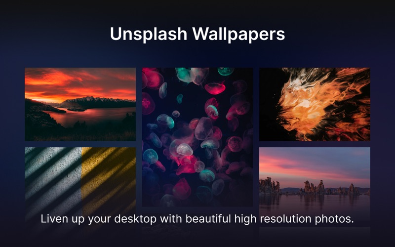 Screenshot #1 pour Unsplash Wallpapers