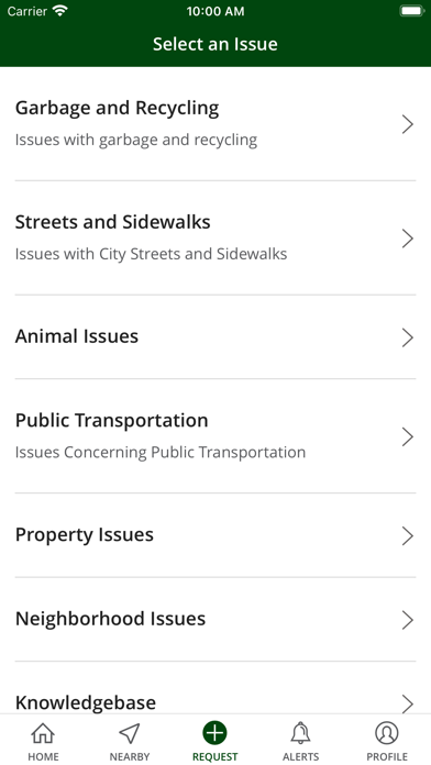 Greenville City Compass Screenshot