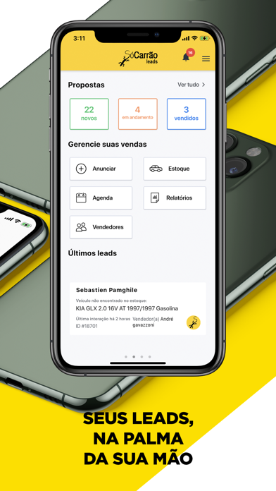 SóCarrão Leads Screenshot