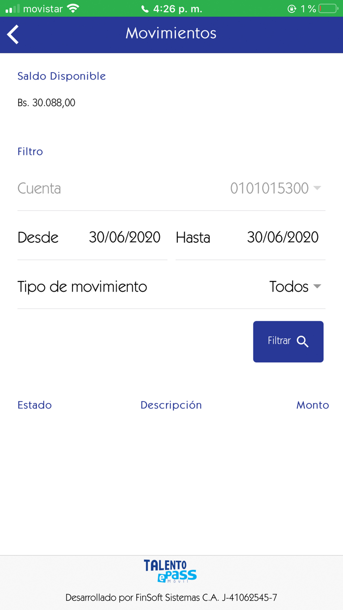 Talento e-Pass Móvil