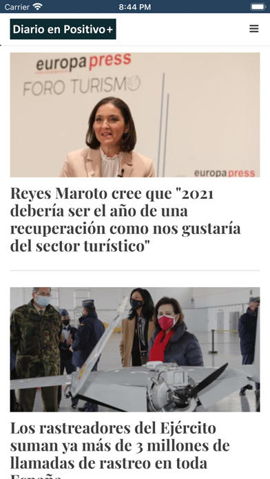 Diario en Positivo+ Screenshot