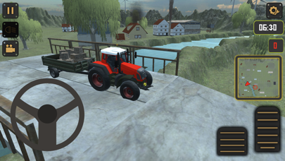 Screenshot #3 pour Tractor Driving: Farm work