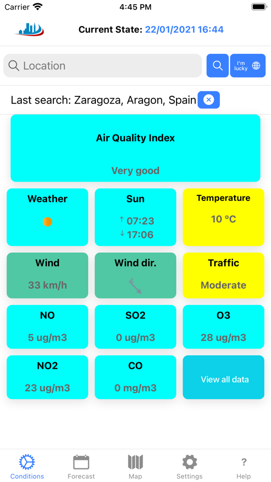 TRAFAIR Forecast - 1.0 - (iOS)