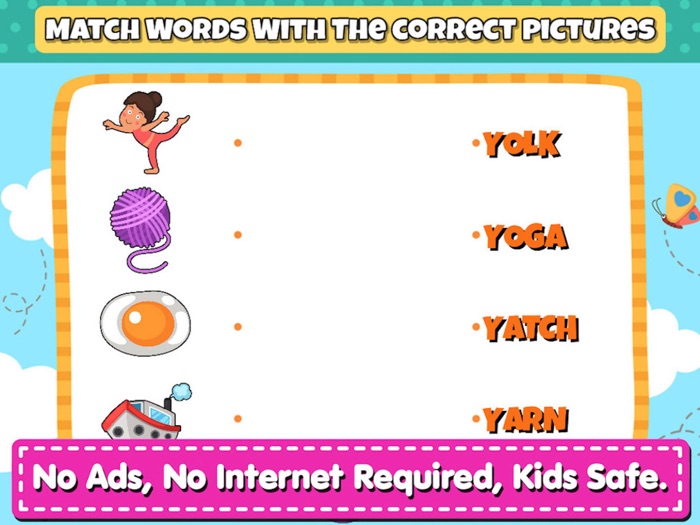 Match Words To Pictures