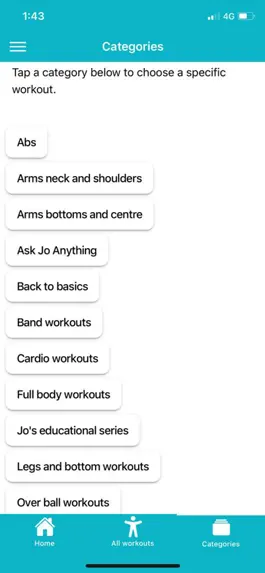 Game screenshot Jo Tuffrey Weekly Workout Club hack