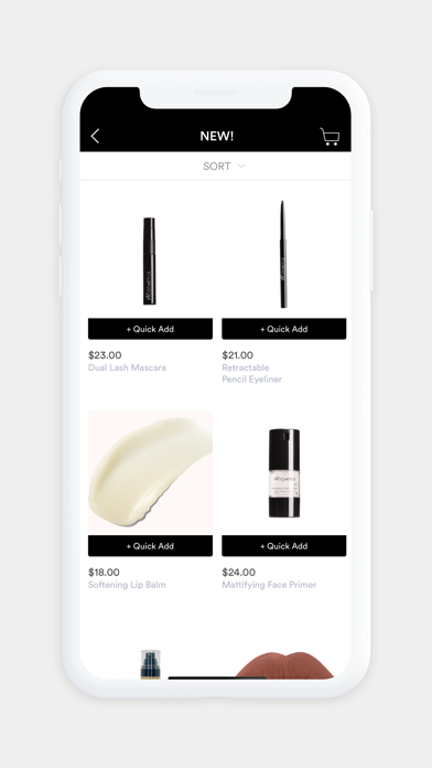 W Cosmetics Screenshot