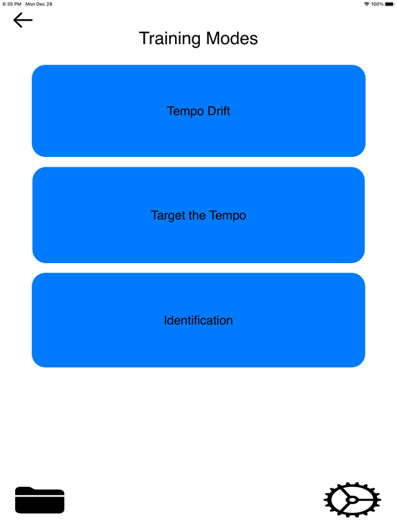 Tempo Maestro iPad screenshot 2 - Music app