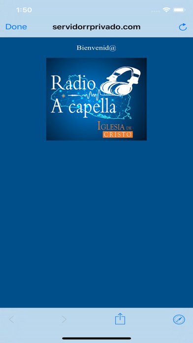 Radio A capella Screenshot