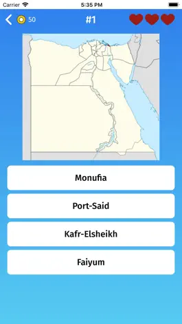 Game screenshot Egypt: Provinces Quiz Game apk