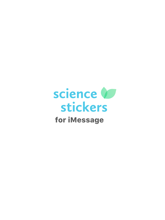 Screenshot #4 pour Science Stickers! for iMessage