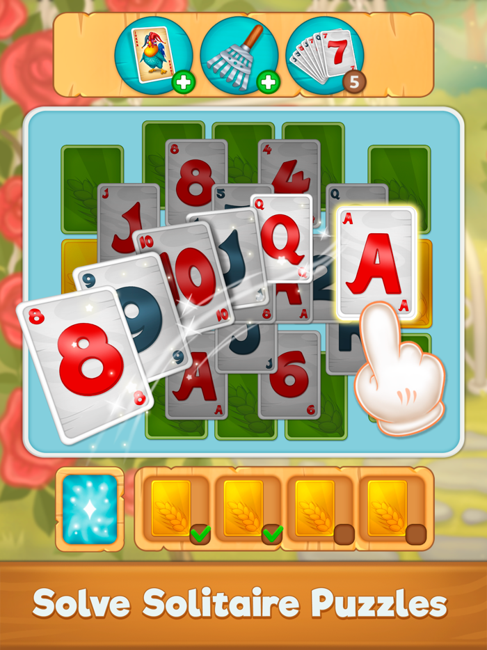 Solitaire Farm Card Game