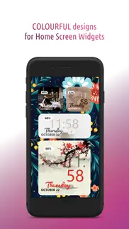 widgets 360 : color theme icon iphone screenshot 2