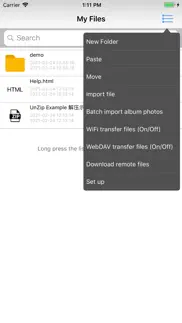 unzip or zip any files iphone screenshot 3