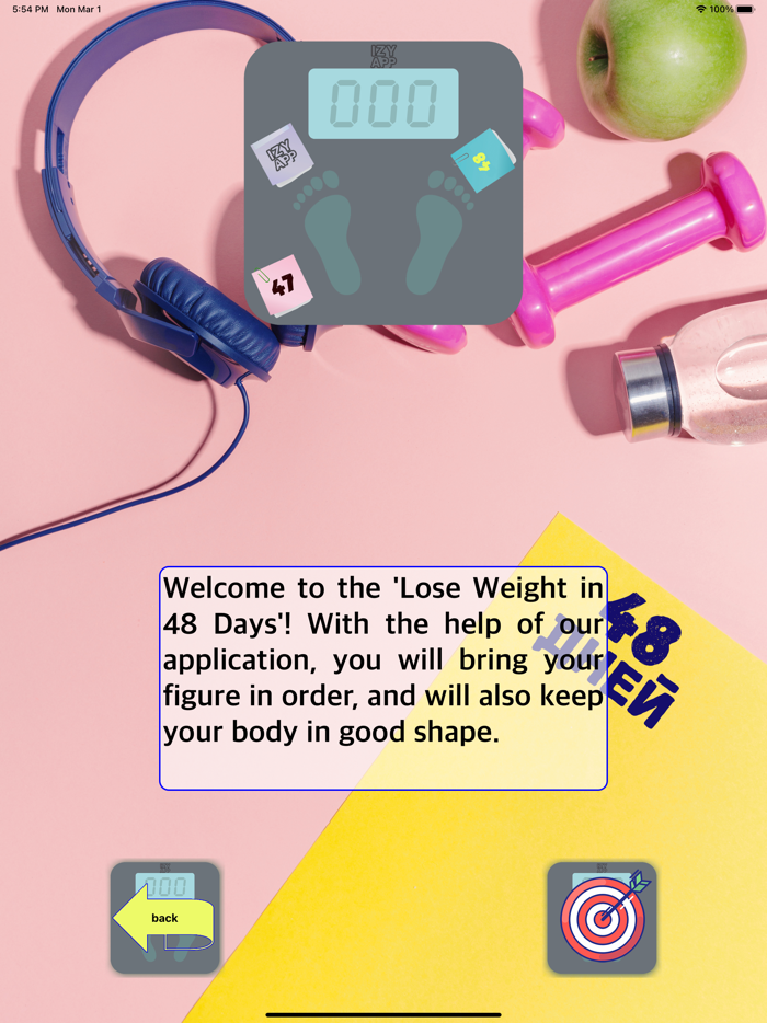 Lose weight in 48 days