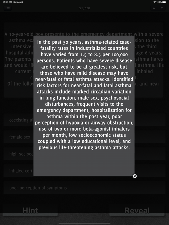 Screenshot #6 pour Pediatrics Exam Practice