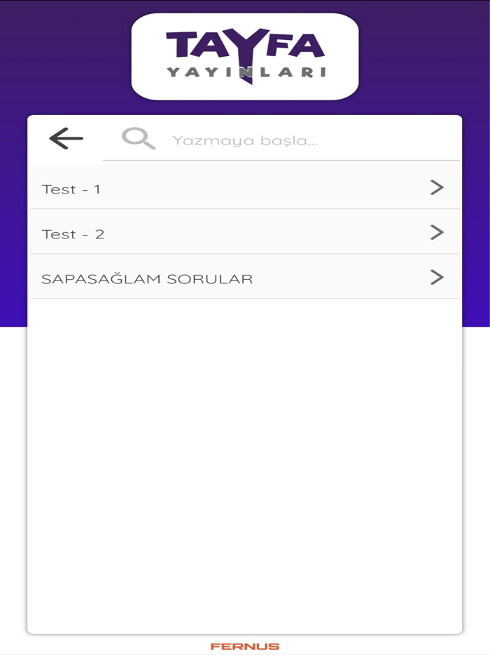 Tayfa Video Çözüm