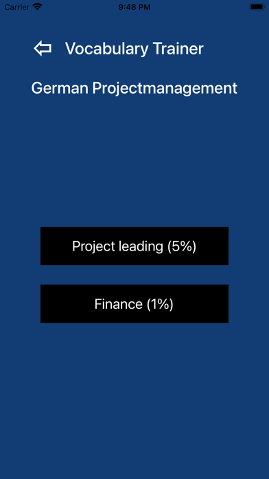 German Project Management Screenshot