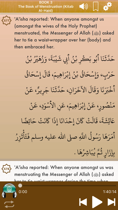 Screenshot #3 pour Sahih Muslim Audio in English