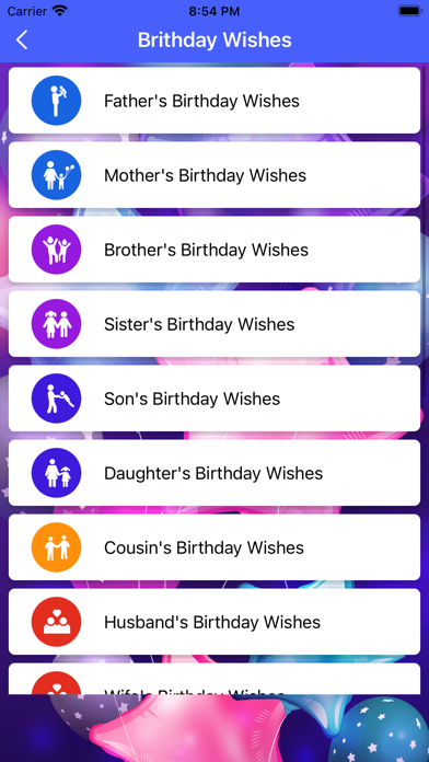 Happy Birthday Wishes! Screenshot