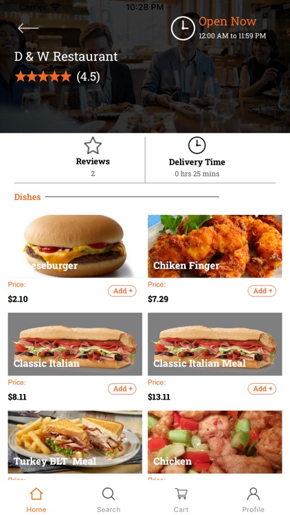 Eat24 Deliveries