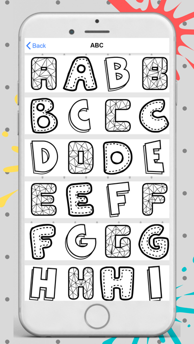 Paint & Draw: Coloring Book. Screenshot