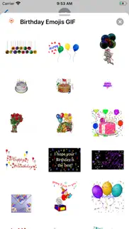 birthday emojis gif iphone screenshot 2