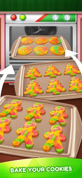 Game screenshot Christmas Unicorn Cookies apk