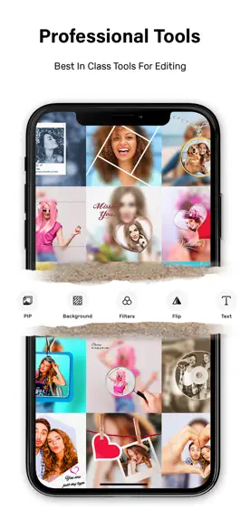 Game screenshot Photo In Poster Collage Editor apk