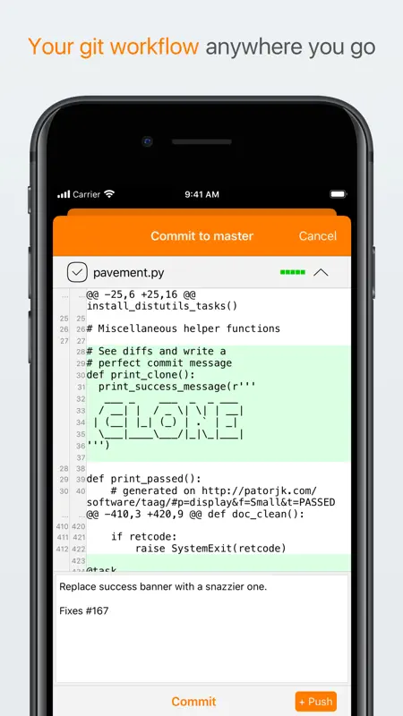 Clone - Git client advanced screenshot 3 of 5