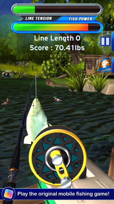 Flick Fishing: Catch Big Fish Screenshot