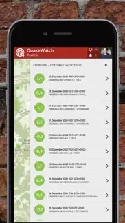 quakewatch austria iphone screenshot 2