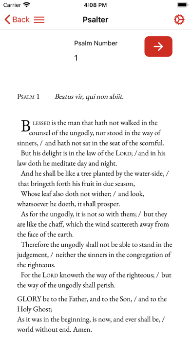 Common Prayer Canada Screenshot