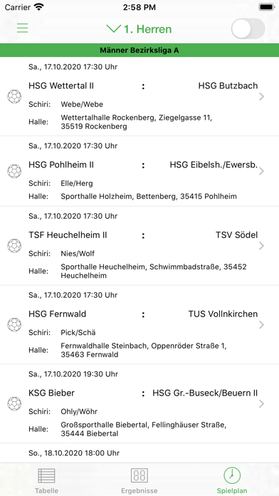 Screenshot #2 pour HSG Gedern/Nidda 2020/21