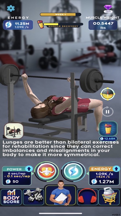 Idle Workout ! Screenshot