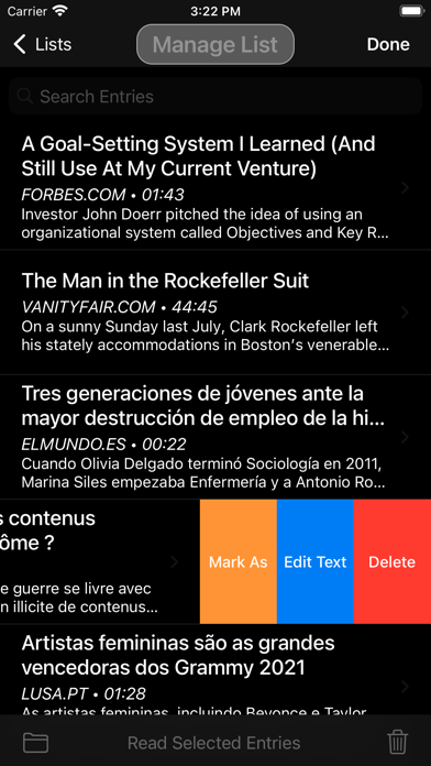 Speaky - Voice Reader for Web Articles Screenshot 8