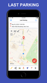 ParKing P - Find My Parked Car screenshot