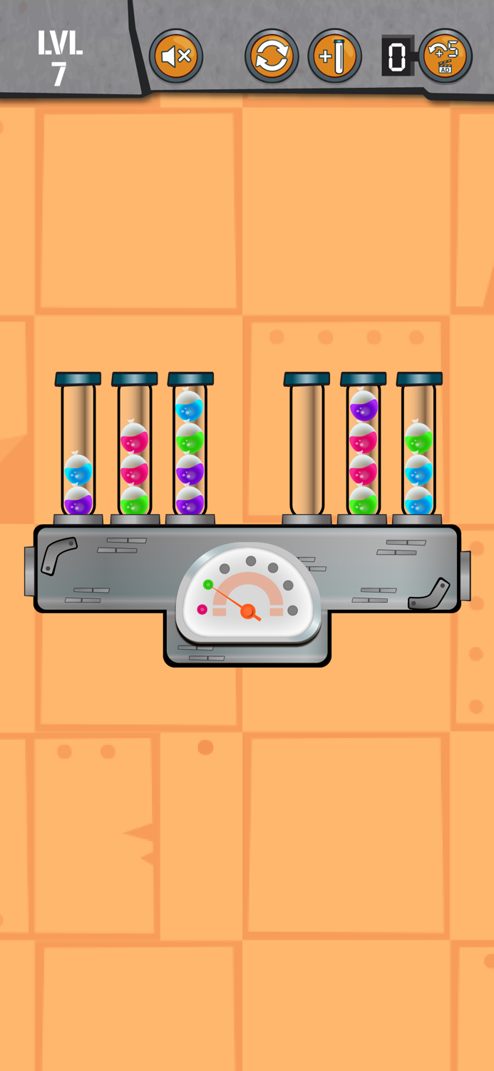 Balloons Sort Puzzle